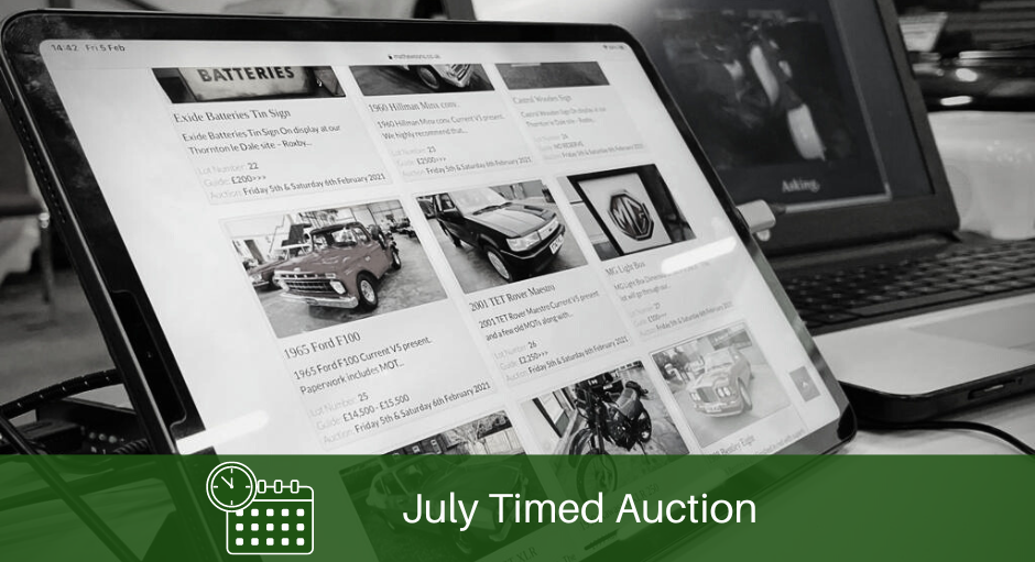 July Timed Auction